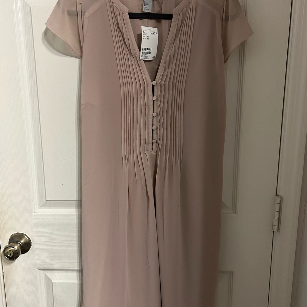 H&M Pale Pink Delicate Dress